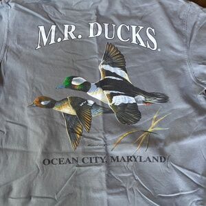 Vintage 2022 M.R. Ducks Pocket Graphic short sleeve  T-Shirt  gray medium